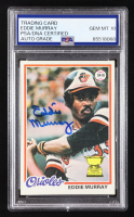 Eddie Murray Signed 1978 Topps #36 RC (PSA | Auto 10) at PristineAuction.com