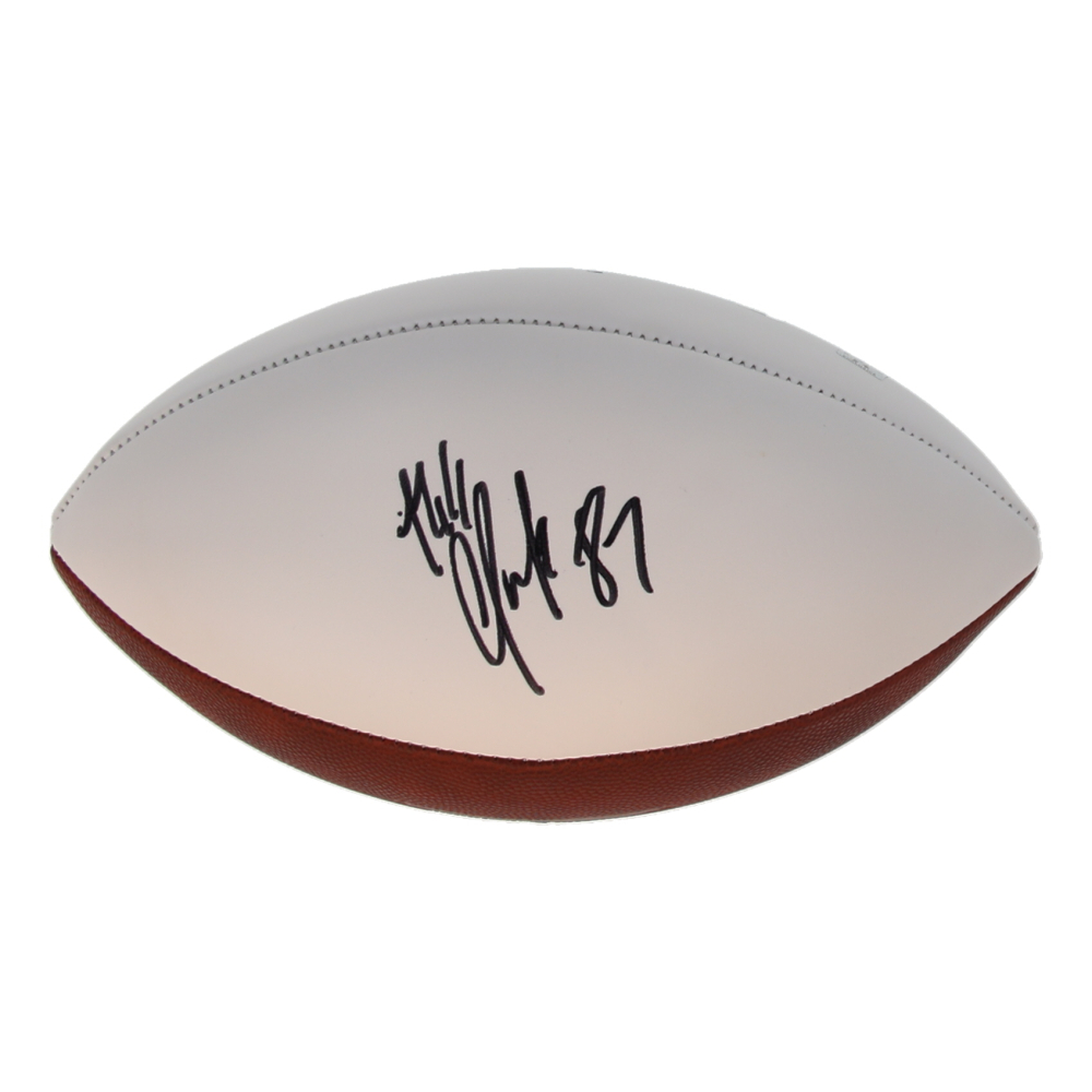 Rob Gronkowski Signed Patriots Logo Football (Gronkowski) at PristineAuction.com