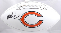Mike Singletary Signed Bears Logo Football (Beckett) at PristineAuction.com