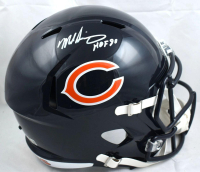 Mike Singletary Signed Bears Full-Size Speed Helmet Inscribed "HOF 98" (Beckett) at PristineAuction.com