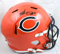 Mike Singletary Signed Bears Full-Size Alternate Speed Helmet (Beckett) at PristineAuction.com
