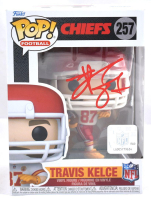 Travis Kelce Signed Chiefs #257 Funko Pop! Vinyl Figure (Beckett) at PristineAuction.com