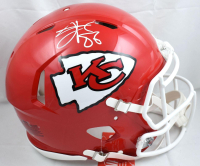 Travis Kelce Signed Chiefs Full-Size Authentic On-Field Speed Helmet (Beckett) at PristineAuction.com