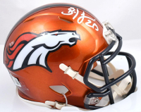 Brian Dawkins Signed Broncos Flash Alternate Speed Mini Helmet (Beckett) at PristineAuction.com