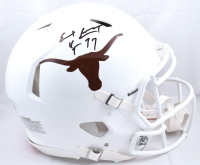 Earl Campbell Signed Texas Longhorns Full-Size Authentic On-Field Speed Helmet Inscribed "HT 77" (Beckett) at PristineAuction.com