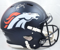 John Elway Signed Broncos Full-Size Authentic On-Field Speed Helmet (Beckett) at PristineAuction.com