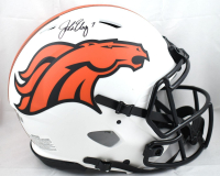 John Elway Signed Broncos Full-Size Authentic On-Field Lunar Eclipse Alternate Speed Helmet (Beckett) at PristineAuction.com