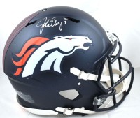 John Elway Signed Broncos Full-Size Authentic On-Field Speed Helmet (Beckett) at PristineAuction.com