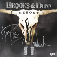 Ronnie Dunn & Kix Brooks Signed Brooks & Dunn "Reboot II" Vinyl Record Album (Beckett) at PristineAuction.com
