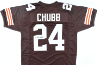 Nick Chubb Signed Jersey (Beckett) at PristineAuction.com