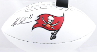 Mike Evans Signed Buccaneers Logo Football (Beckett) at PristineAuction.com