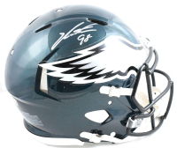 Jalen Carter Signed Eagles Full-Size Authentic On-Field Speed Helmet (Beckett) at PristineAuction.com