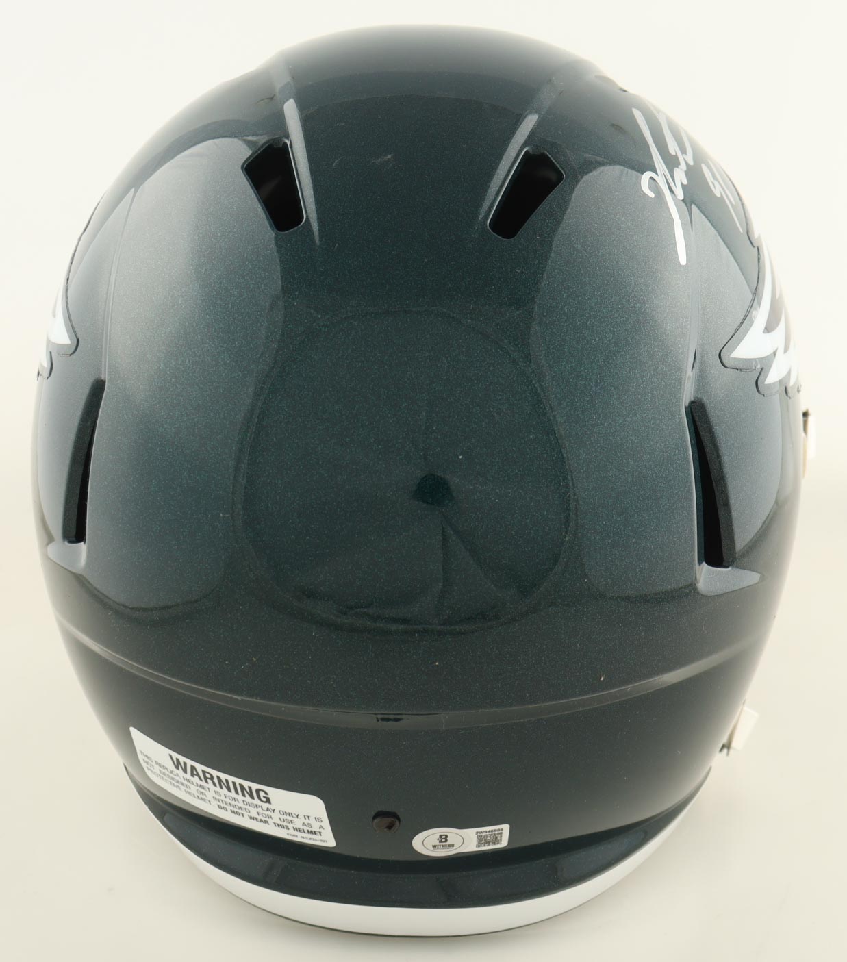 Jalen Carter Signed Eagles Full-Size Speed Helmet (Beckett) at PristineAuction.com Jalen Carter Signed Eagles Full-Size Speed Helmet (Beckett) at PristineAuction.com