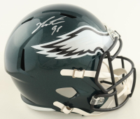 Jalen Carter Signed Eagles Full-Size Speed Helmet (Beckett) at PristineAuction.com