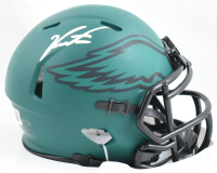 Jalen Carter Signed Eagles Rave Alternate Speed Mini Helmet (Beckett) at PristineAuction.com