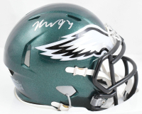 Milton Williams Signed Eagles Speed Mini Helmet (JSA) at PristineAuction.com