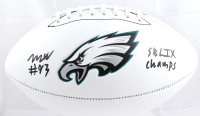 Milton Williams Signed Eagles Logo Football Inscribed "SB LIX Champs" (Beckett) at PristineAuction.com