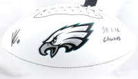 Kenneth Gainwell Signed Eagles Logo Football Inscribed "SB LIX Champs" (Beckett) at PristineAuction.com