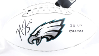 Nick Sirianni Signed Eagles Logo Football Inscribed "SB LIX Champs" (Beckett) at PristineAuction.com