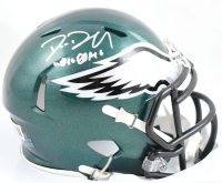 Dom DiSandro Signed Eagles Speed Mini Helmet Inscribed "Big Dom" (Beckett) at PristineAuction.com