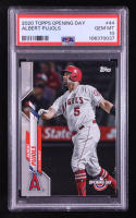 Albert Pujols 2020 Topps Opening Day #44 (PSA 10) at PristineAuction.com