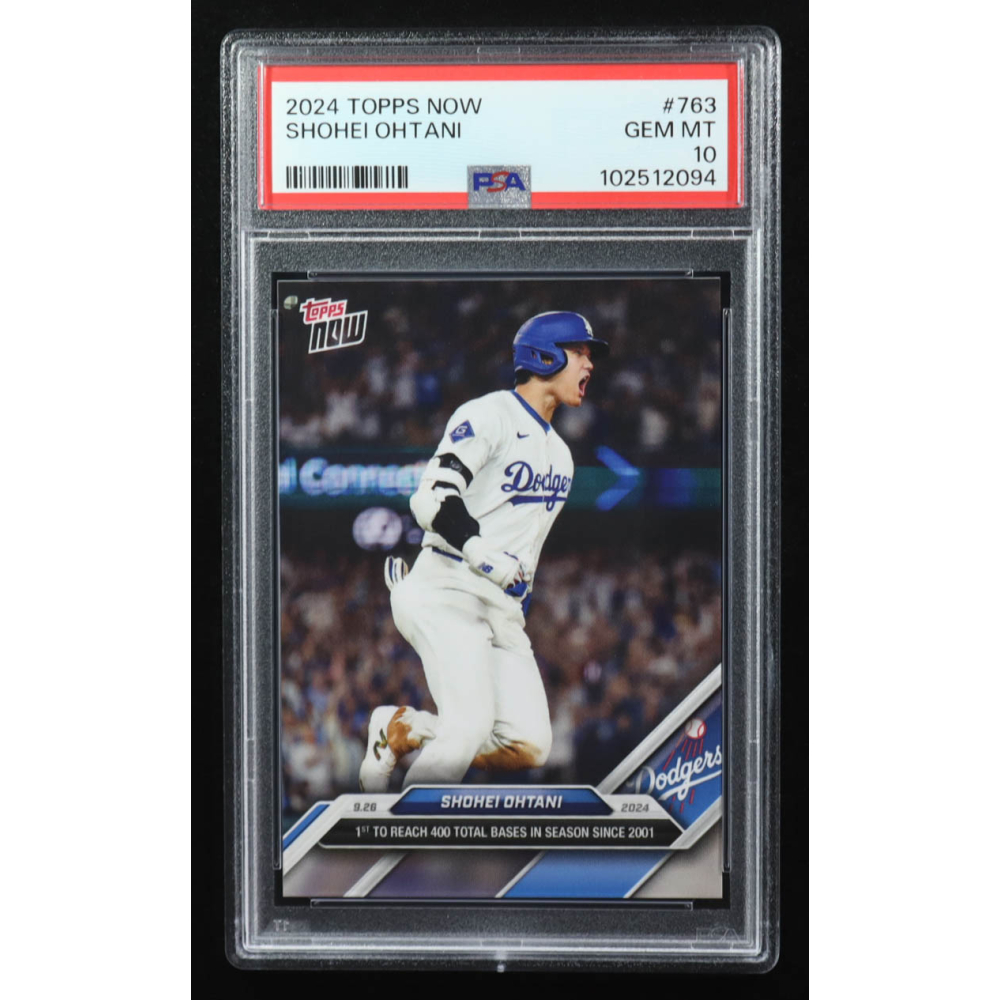 Shohei Ohtani 2024 Topps Now #763 (PSA 10) at PristineAuction.com