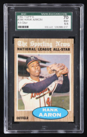 Hank Aaron 1962 Topps All-Star #394 (SGC 5.5) at PristineAuction.com