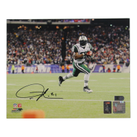 LaDainian Tomlinson Signed Jets 8x10 Photo (AIV & Tomlinson) at PristineAuction.com