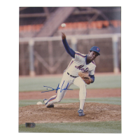 Dwight 'Doc' Gooden Signed Mets 8x10 Photo (AIV) at PristineAuction.com
