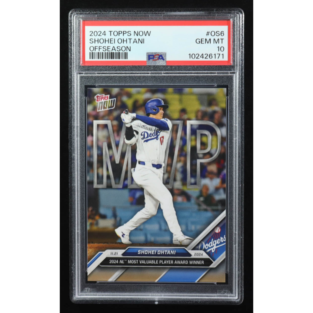 Shohei Ohtani 2024 Topps Now Offseason #OS6 (PSA 10) at PristineAuction.com