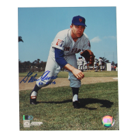 Galen Cisco Signed Mets 8x10 Photo Inscribed "62 Mets" (AIV) at PristineAuction.com