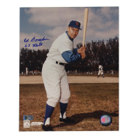 Ed Bouchee Signed Mets 8x10 Photo Inscribed "62 Mets" (AIV) at PristineAuction.com