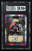 Jordan Love Signed 2024 Wild Card 5 Card Draw Vintage Autographs Tie Dye Lazers Foil #5CDVAJL #1/1 (SGC 10 | Auto Grade SGC 10) at PristineAuction.com