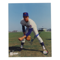 Jon Matlack Signed Mets 8x10 Photo (AIV) at PristineAuction.com