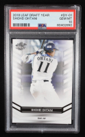 Shohei Ohtani 2018 Leaf Ohtani Draft Year #DY01 RC (PSA 10) at PristineAuction.com