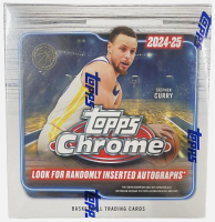 2024-25 Topps Chrome Basketball Mega Box with (8) Packs at PristineAuction.com