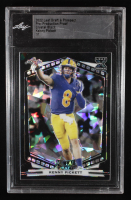 Kenny Pickett 2022 Leaf Draft & Prospect Pre Production Proof Crystal Black #1/1 RC at PristineAuction.com
