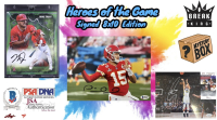 Break King: Heroes of the Game 8x10 Autographed Mystery Box at PristineAuction.com