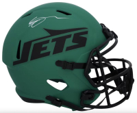 Ahmad "Sauce" Gardner Signed Jets Full-Size Rave Alternate Speed Helmet (Fanatics) at PristineAuction.com