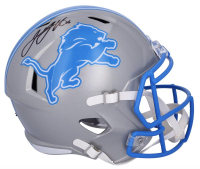 Jared Goff Signed Lions Full-Size Speed Helmet (Fanatics) at PristineAuction.com