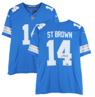 Amon-Ra St. Brown Signed Lions Nike Authentic Jersey (Fanatics) at PristineAuction.com