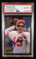 Joe Montana Signed 1994 Action Packed #49 (PSA | Auto Grade PSA 10) at PristineAuction.com
