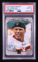 Tony Gonzalez 2018 Donruss Legends of the Fall #7 (PSA 10) at PristineAuction.com