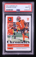 Ja'Marr Chase 2021 Panini Chronicles #17 RC (PSA 10) at PristineAuction.com