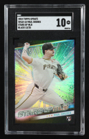 Paul Skenes 2024 Topps Stars of MLB Black #SMLB64 #13/25 RC (SGC 10) at PristineAuction.com