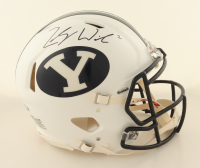 Zach Wilson Signed BYU Cougars Full-Size Authentic On-Field Speed Helmet (Beckett) at PristineAuction.com