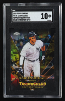 Aaron Judge 2023 Topps Chrome Topps In Technicolor Gold Refractors #TT20 #46/50 (SGC 10) at PristineAuction.com