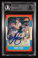 Danny Ainge Signed 1986-87 Fleer #4 RC (BGS | Auto Grade BGS Authentic) at PristineAuction.com