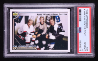 Wayne Gretzky / Keith Gretzky / Brent Gretzky 1992-93 Upper Deck #37 (PSA 10) at PristineAuction.com
