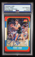 Danny Ainge Signed 1986-87 Fleer #4 RC (PSA | Auto Grade PSA Authentic) at PristineAuction.com